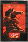 Mulan - Original Ds Movie Poster 27x40 1998 Disney Animation Classic - Advance