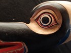 Classic Northwest Coast Design   raven   Sun  Carved Wooden Mask   Wy-1124 07676