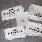 Coach Drawstring Dust Bag Storage Cover Bag  Various Sizes - Pick 1