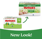 Huggies Natural Care Sensitive Baby Wipe Refill Fragrance Free  1 088 Ct 