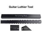 4 Pcs Luthier Tools Guitar Neck Straight Edge Fret Leveling Beam Ruler Kit Set