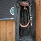 Forestier Bridle Bag New Holds Bridles Halters Horse Show Travel Tack Eventing