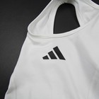 Adidas Padded Compression Top Men s White New With Tags