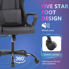 Ergonomic Racing Desk Chair Gaming Chair Computer Chair With Armrests 360   Sw   