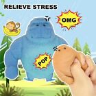 8 Pack Mini Monkey Stress Balls    Humorous Squishy Monkey Stress Relief Toys  I