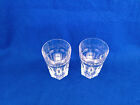 Baccarat Crystal Harcourt Old Fashioned Whiskey Glasses  Set Of 2  4 1 4  Mint 