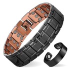 Men s Copper Magnetic Bracelet - 3x Strength  99 99  Pure Copper Jewelry Gift  S