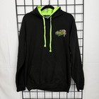 Universal Studio Mardi Gras 2021 Retro Logo Marquee Beads Collage Mens Xl Black