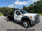 2015 Ford F-450 Superduty Flat Bed Dump Truck Diesel
