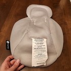 4moms Mamaroo Newborn Infant Insert Fabric Teal White Polka Dot Gray Back