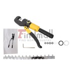 8 Dies Hydraulic Wire Battery Cable Lug Terminal Crimper Crimping Tool w