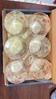 Vintage Stotter Unbreakable Plastic Double Old-fashioned Glasses  Set Of Six   