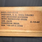 Dealer Bundle Of 20 Vietnam Era 2nd Armored Division Color Ssi Patches  1969