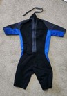 Oneill Reactor 2mm Men s Short Sleeve Spring Suit Wetsuit Shorty Blue Black