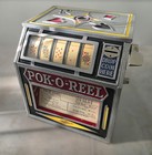 C1930 Pok-o-reel Penny Trade Stimulator Slot Machine Partially Refurbished As is