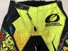 O neal Element Youth Motocross Pants Yellow Size 5 6 Dirt Bike Atv Villain