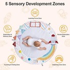 Baby Play Gym Mat With Multiple Sensory Developmental Zones For 0-18months Ba   
