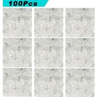 Victhy 100pcs Cat Nail Caps Clear Cat Claw Covers Kitten Nail Caps With Adhesive