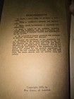 Boy Scouts Business Merit Badge Book Dated 1925