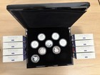Set Of Eight Royal Tudor Beasts 1oz Silver Royal Mint With Coa   s And Boxes