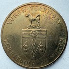 Fireweed Yukon Territory Canadian Token coin Bronze Lots Of Luster 32mm