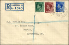 Savoystamps-united Kingdom Fdc-1936-edward Viii Defin - Registered To Liverpool
