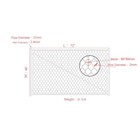 Adjustable 3 8ft Chain Link Walk Gate Kit  Heavy-duty Galvanized Steel  Diy Fit
