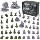  Fantasy Goblins Set     46 Unpainted 28mm Figures For Dnd Miniatures For 