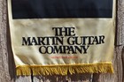 Vintage Martin Guitar Company Advertising Banner   Dealer Advertising Sign