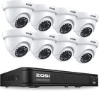 8cam Security Camera System 720p Wired Dvr Kit Hd Cctv Outdoor indoor