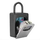Lock Box Over-the-knob Door Handle Security Safe 4-digit Combo 6 Key Waterproof