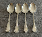 Reed   Barton Hepplewhite Sterling Silver Teaspoons Set Of 4 Spoons