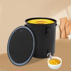Grease Disposal Bucket 6 Gallon Oil Disposal Transport Container Grease Bucket
