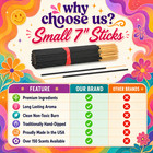 500 Incense Sticks 7  Bulk Wholesale Pack Hand Dipped Mix Match Variety Lot