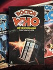 Vintage Doctor Who Paperback Target Book Lot Of 3 Books Sci-fi Tv 1980s
