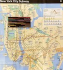 New York City Mta Large Nyc Subway Train Map Plus Free Bonus Train Art Print