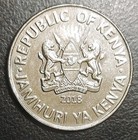 2018 Kenya 1 Shilling Coin Giraffe Wildlife Thematic Animal Km 45 Uncirculated