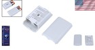 Durable White Battery Pack Cover Kit For Xbox 360 Wireless Controller     2 Count