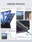 Boriyuan Magic Keyboard Case For Ipad Air 11    Ipad Pro 11  - Black New
