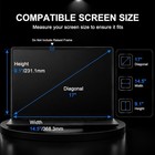 17  Laptop Tempered Glass Screen Protector 16 10  9h Hardness   bubble-free  Ult
