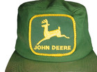 Vintage John Deere Hat With Ear Flaps