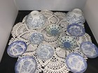 Chinese Miniature Plates Butter Pats And 2 Bowls 6   