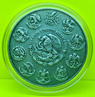 2018 Mexico 1 Oz Silver Libertad Antique Finish In Capsule