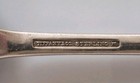 Vintage Tiffany   Co Sterling Silver Spoon Monogrammed 7   