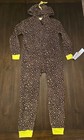 Cat And Jack Dinosaur Hooded Pajama Zipup With Pockets Sizes Xs S M L Xl Dino 