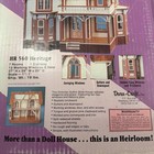 Vintage Dura-craft Heritage Dollhouse Kit Victorian Mansion Hr 560   Description