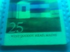 Us Error Stamps 2472 Maine Lighthouse  Color Omitted  Shift   Norm  Mnh