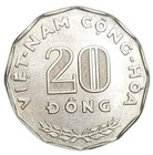 1968 South Vietnam 20 Dong Unc Fao Issue Coin High Grade Km 11 Rice Field 