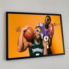 Anthony Edwards And Justin Jefferson Minnesota   s Coldest Poster Signature Poster