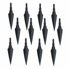 12x 150gr Archery Arrowheads Hunting Tips Screw Points Crossbow Arrow Broadheads